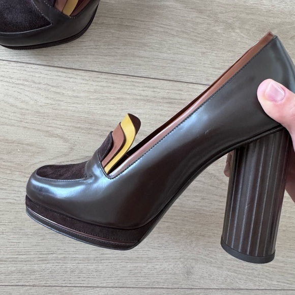 Loro Piana pumps heels size 8.5 - Picture 6 of 8